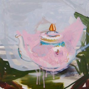 "This Is Not a Teapot" Markus Durkheim, oil, 12x12in